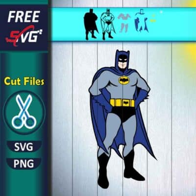 Batman SVG Free for Cricut, superhero SVG