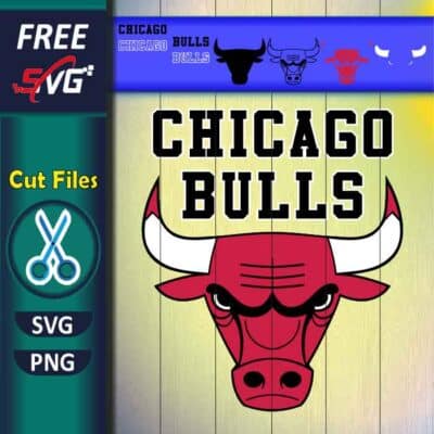 Chicago Bulls Logo SVG Free for Cricut