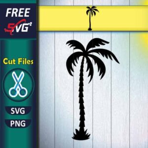 Palm Tree SVG free for Cricut