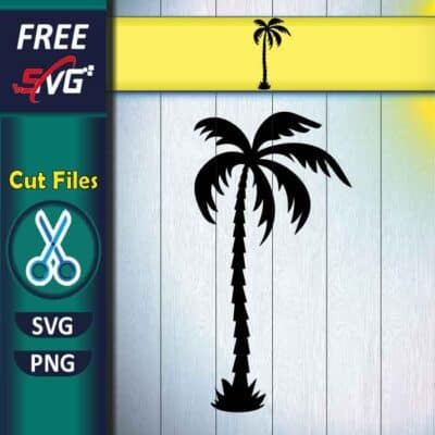 Palm Tree SVG free for Cricut
