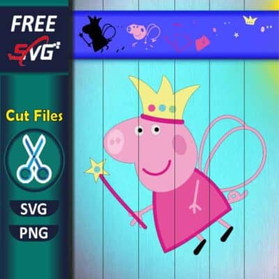 Peppa pink SVG Free