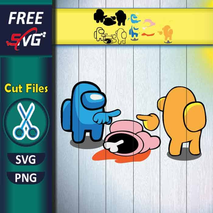 Among Us - Free SVG cut files