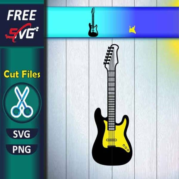 Electric Guitar Svg Free Bass Guitar Svg Free Svg Files 4191