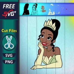 Princess Tiana SVG Free | Disney SVG Free