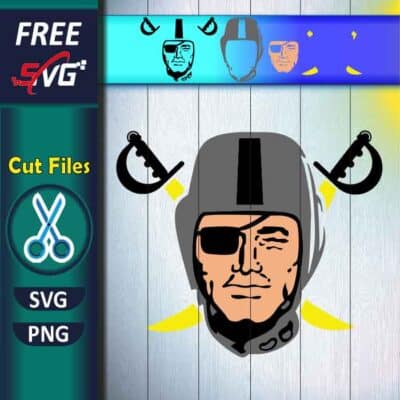 Raiders SVG Free for Cricut, Raiders SVG Colorful