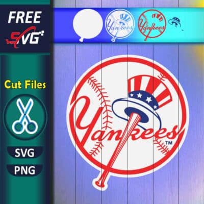 Yankees Baseball Logo SVG Free