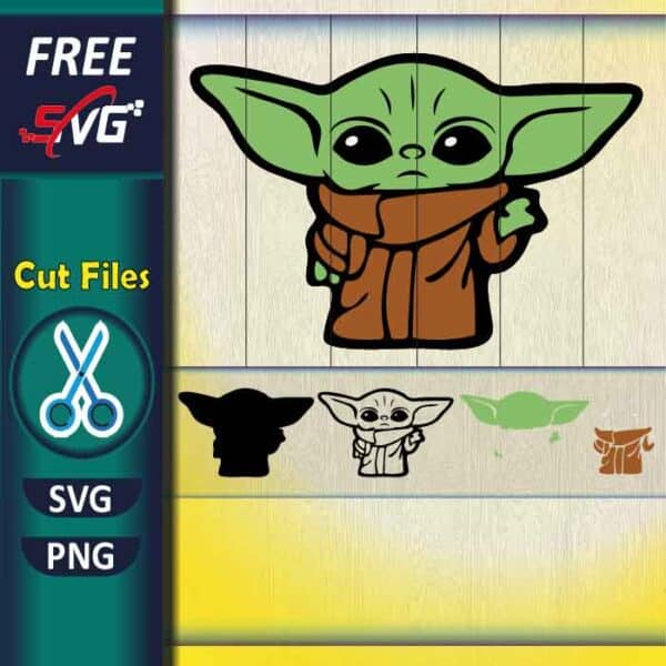 Baby Yoda SVG Free for Cricut | Free SVG Files