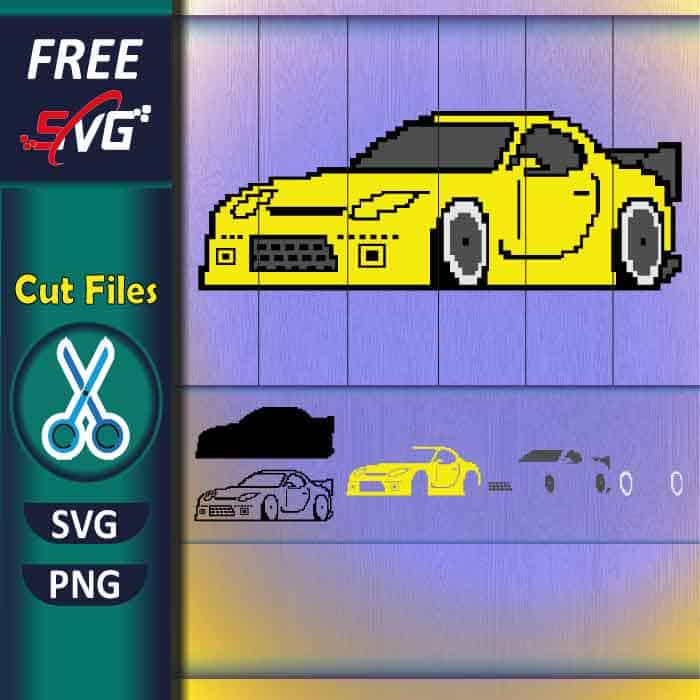pixel_car_racer_svg_free-free_cricut_design