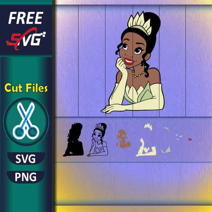 Princess Tiana SVG Free | Disney SVG Free