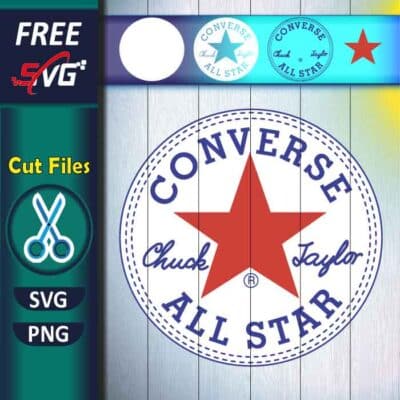 Converse all-star logo SVG Free - chuck Taylor SVG