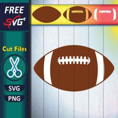 Football SVG free for Cricut, football laces SVG