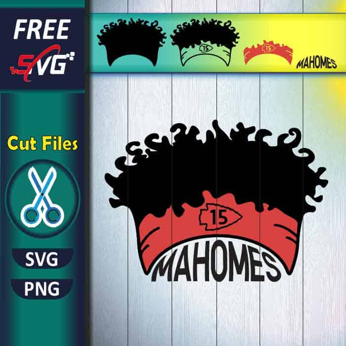 Mahomes headband SVG free - chiefs Mahomes 15
