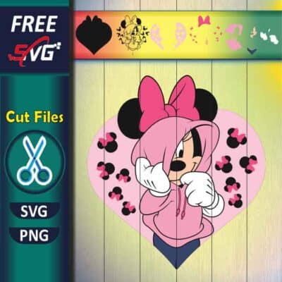 Minnie Mouse SVG free for Cricut