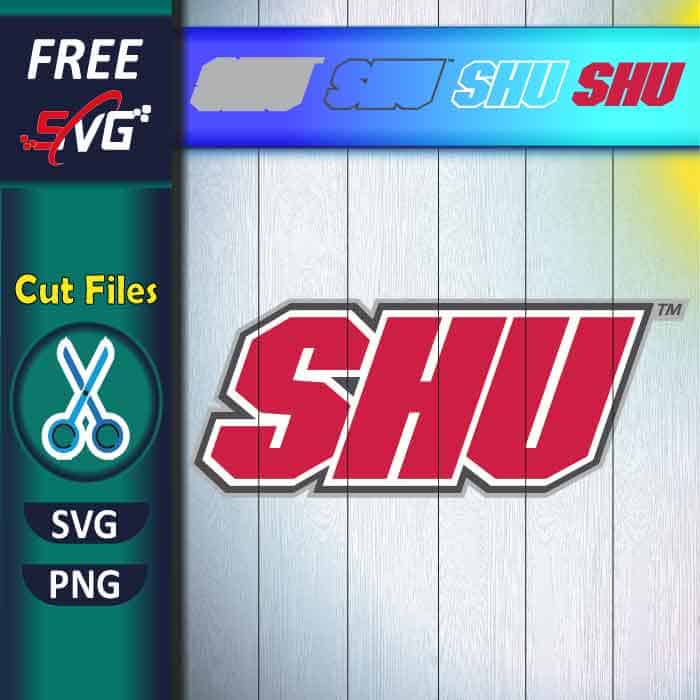 SHU pioneers SVG free | sacred heart pioneers logo SVG