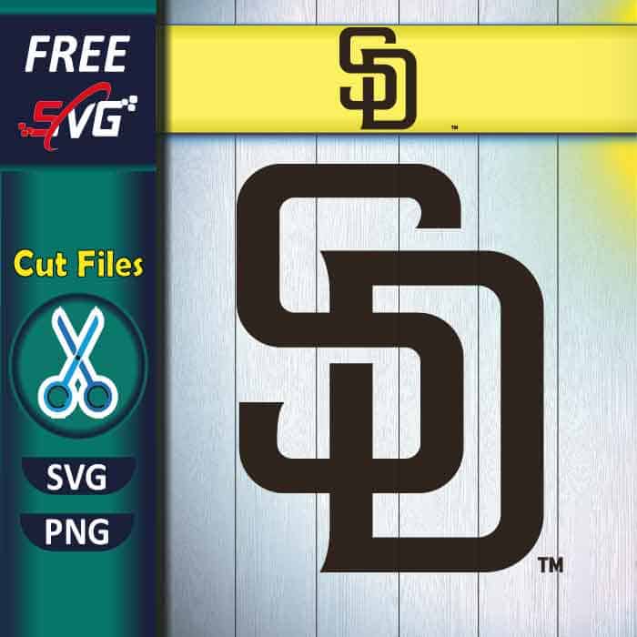 San Diego Padres Logo SVG Free for Cricut