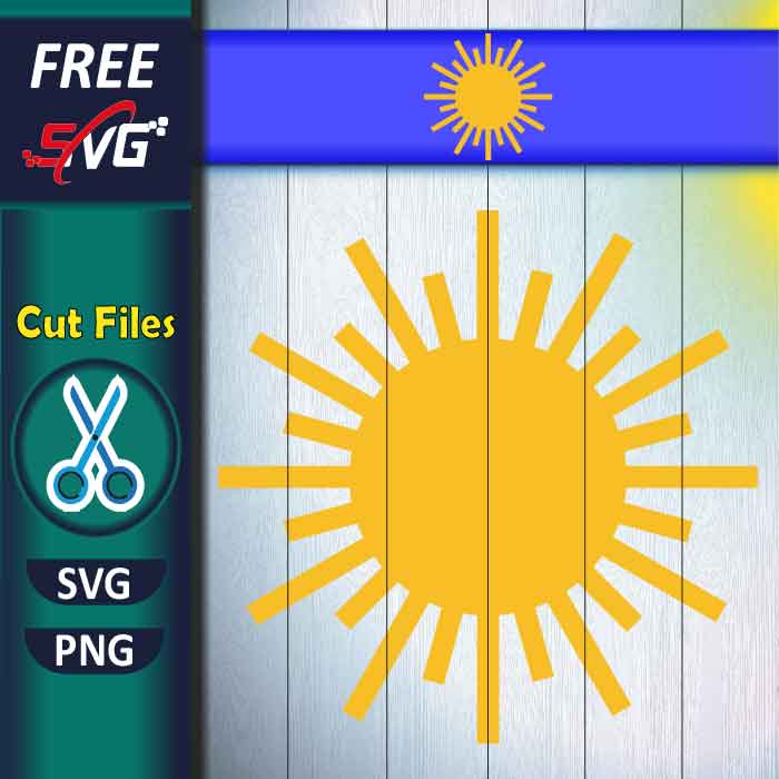 Sun SVG free for Cricut