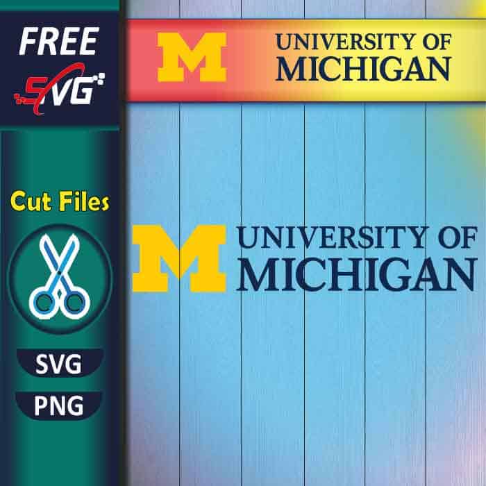 University of Michigan logo SVG free