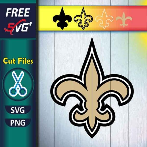 Cricut New Orleans Saints SVG free