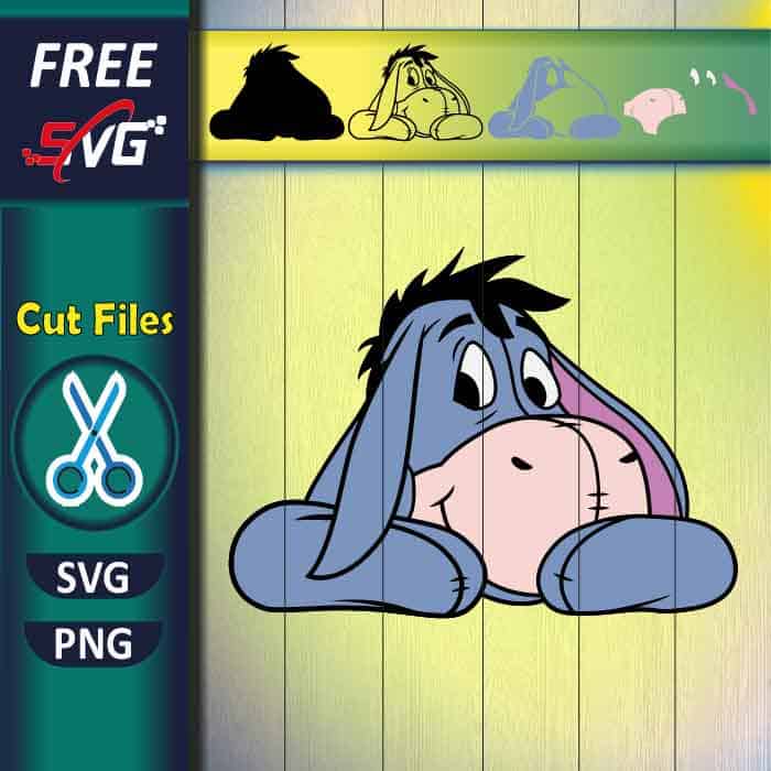 Eeyore SVG free, Winnie the pooh SVG, donkey SVG