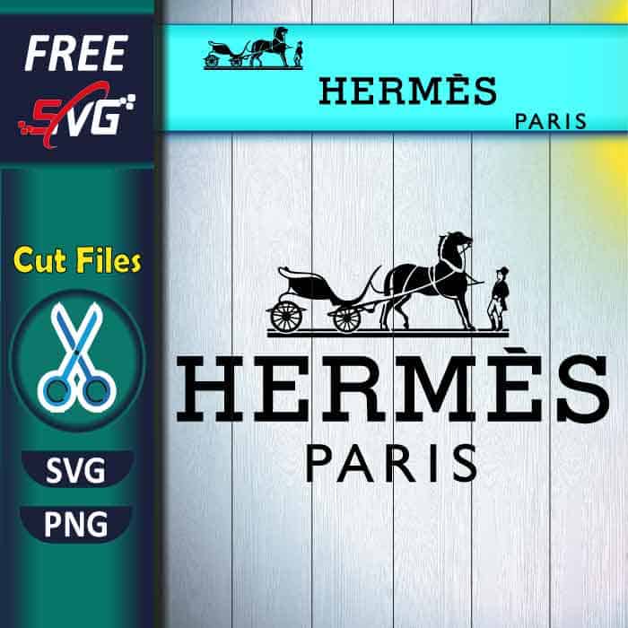 Hermes Paris logo SVG free