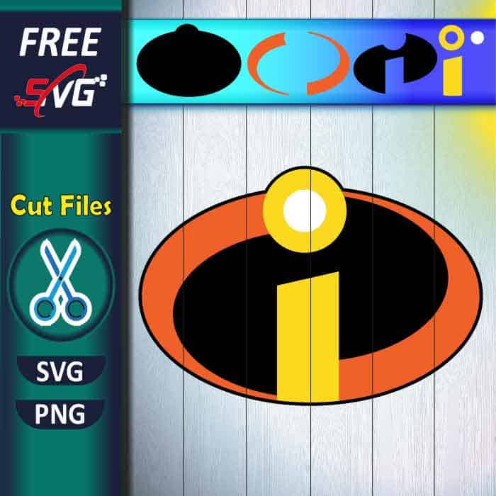 Incredibles logo SVG free