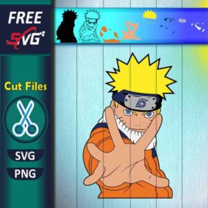 Naruto SVG free, anime SVG for Cricut