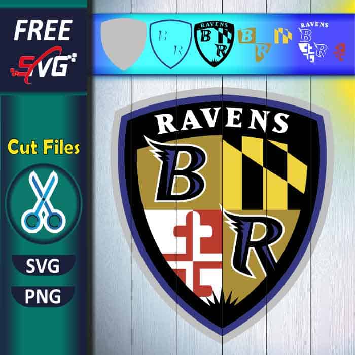 Ravens Logo SVG free