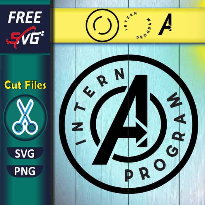 avengers logo SVG free, Avengers Apprentice Program SVG