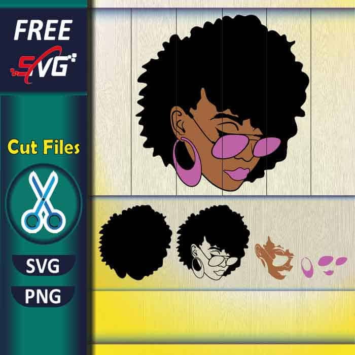 black_woman_with_glasses_svg_free-afro_woman_svg_natural_hair_svg