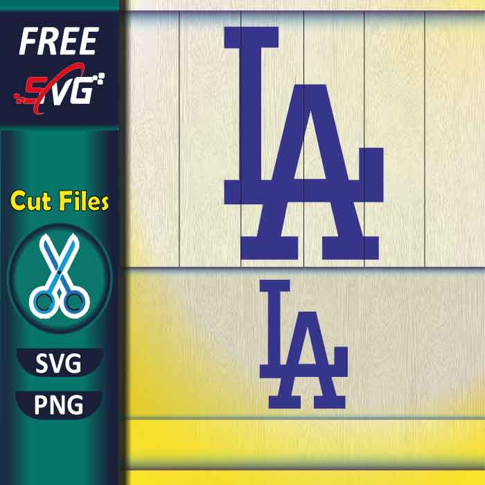 Los Angeles Dodgers SVG Files, Cricut, Silhouette Studio, Digital Cut  Files, New Jersey