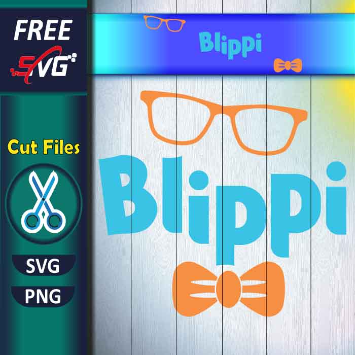 Blippi Logo SVG free, Blippi SVG free for Cricut