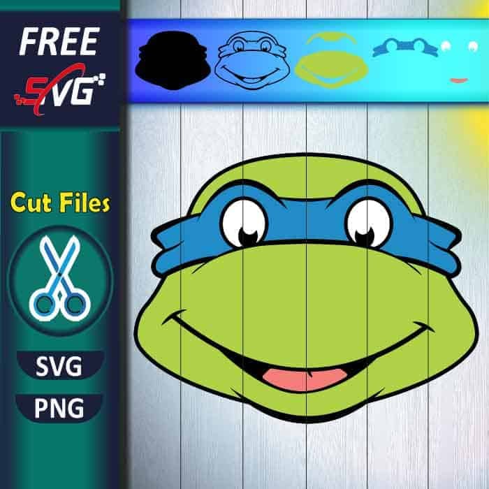 Ninja turtle SVG free, ninja turtle shirt svg, Ninja turtle face SVG Free