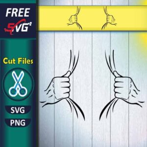 Torn shirt SVG free, ripped shirt SVG free, open shirt SVG