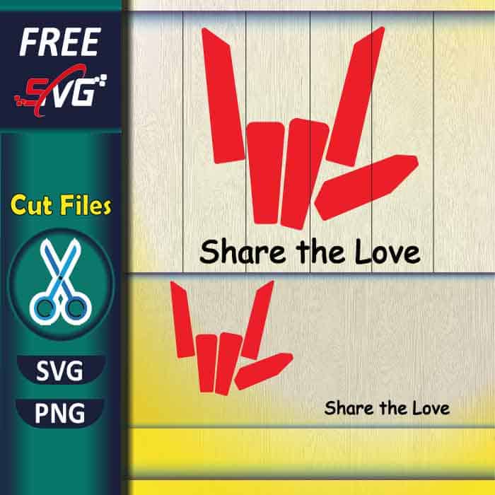 share_the_love_svg_free