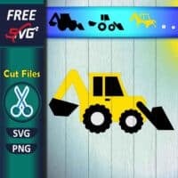 Bulldozer Truck SVG free | Free SVG FIles