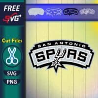 San Antonio Spurs Logo SVG free | Free SVG Files