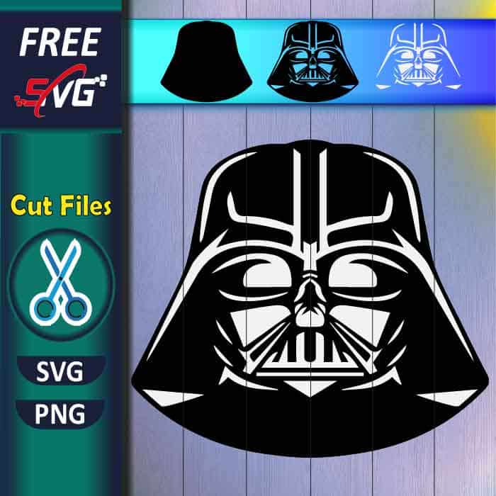 Darth Vader helmet SVG free, Star Wars SVG