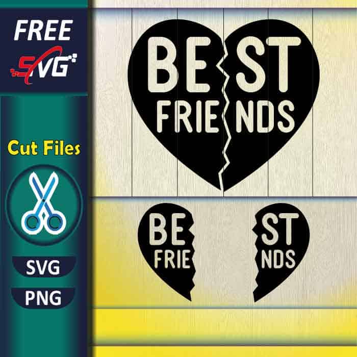 best_friends_svg-split_heart_svg_free