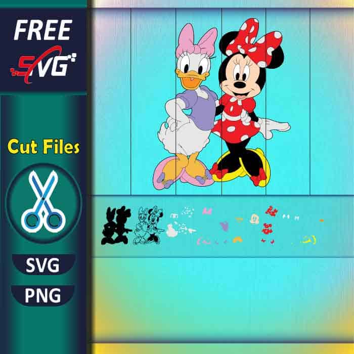 minnie_mouse_and_daisy_duck_svg_free