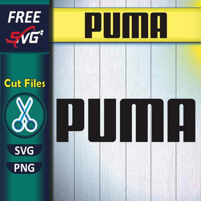 Puma SVG free