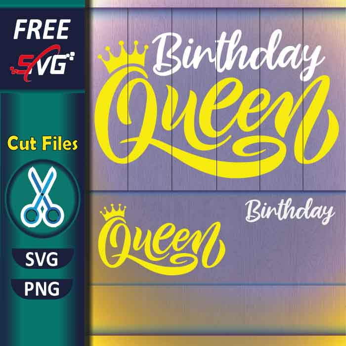 birthday_queen_svg_free