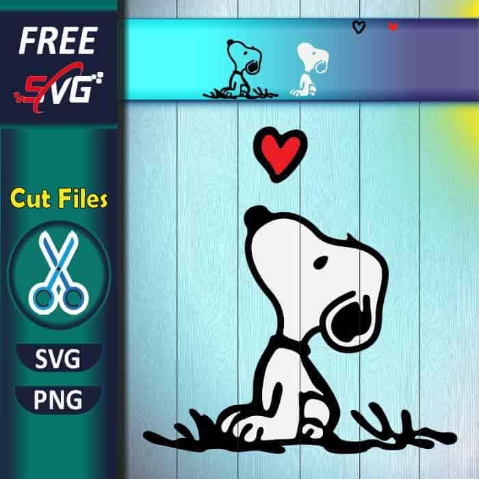 snoopy valentine SVG free, peanuts gang characters SVG free
