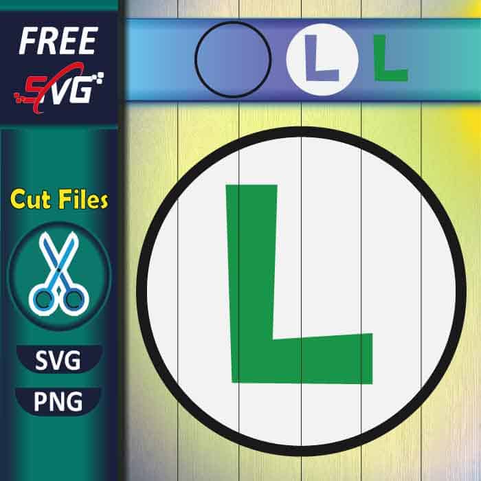 Luigi logo SVG free, logo L Luigi SVG