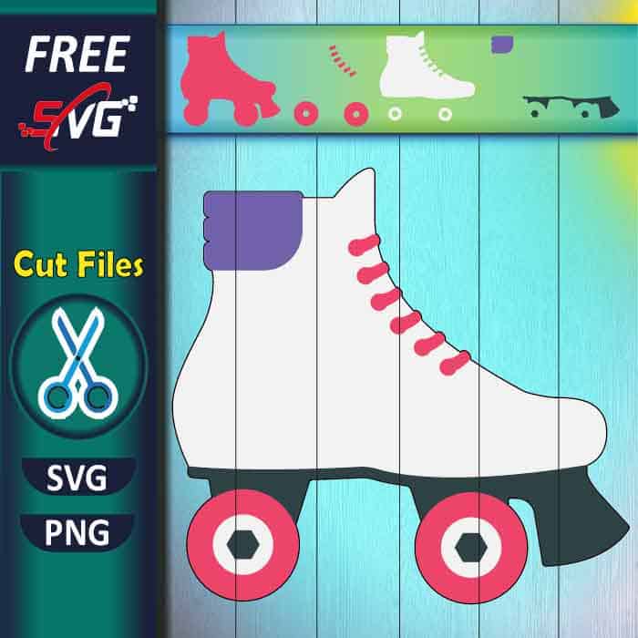 roller skate birthday SVG free