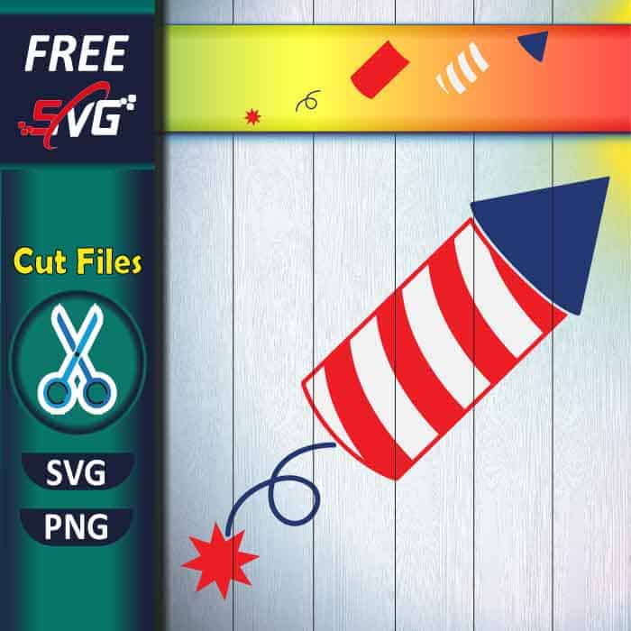 Firecracker SVG free - 4th of July SVG