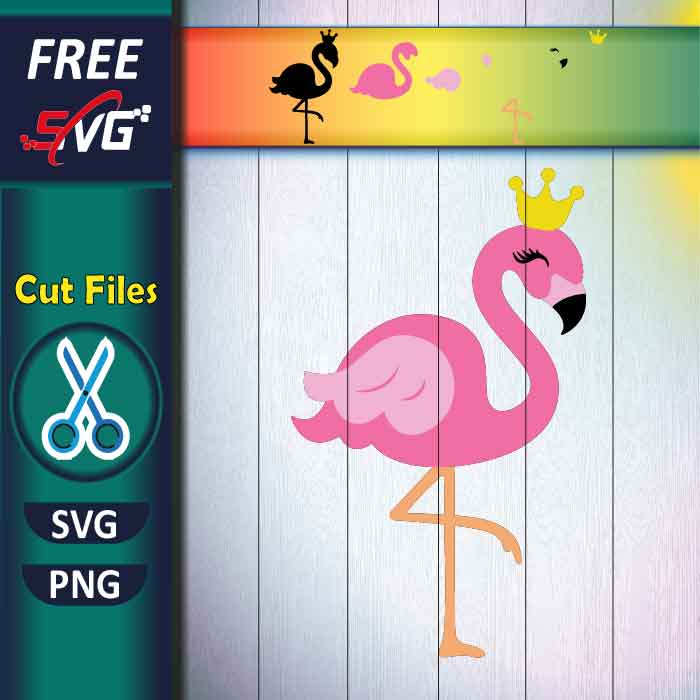 Cute Flamingo SVG free, Beautiful Flamingo SVG