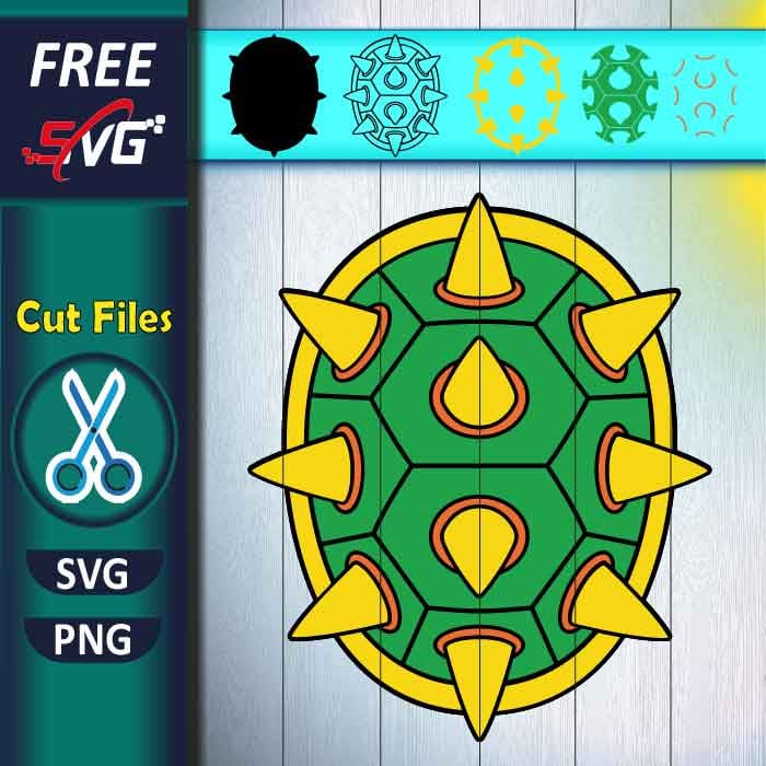 Dragon shell SVG free - Birthday costume SVG free