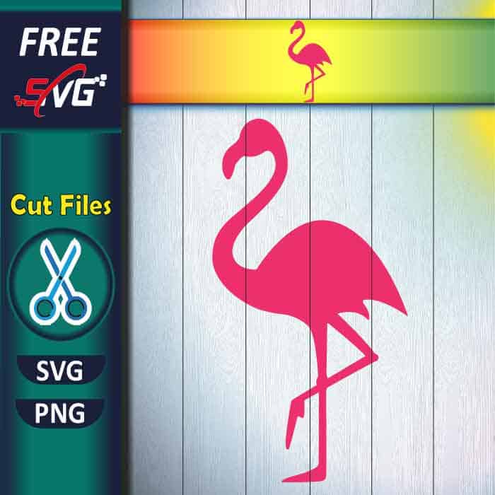 flamingo silhouette SVG free | flamingo svg for Cricut
