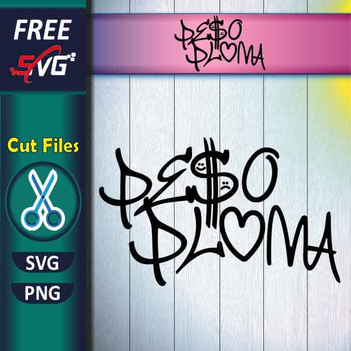 Peso Pluma logo SVG free