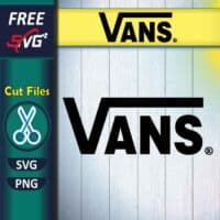 Vans logo SVG free for Cricut